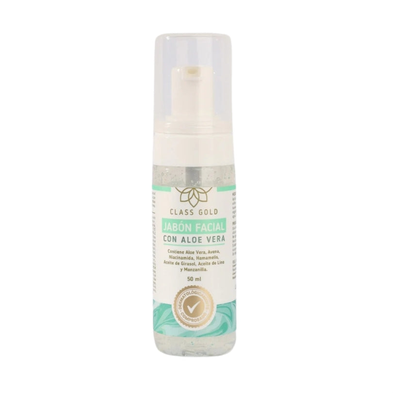 Jabón facial de Aloe Vera Class Gold 50 Ml