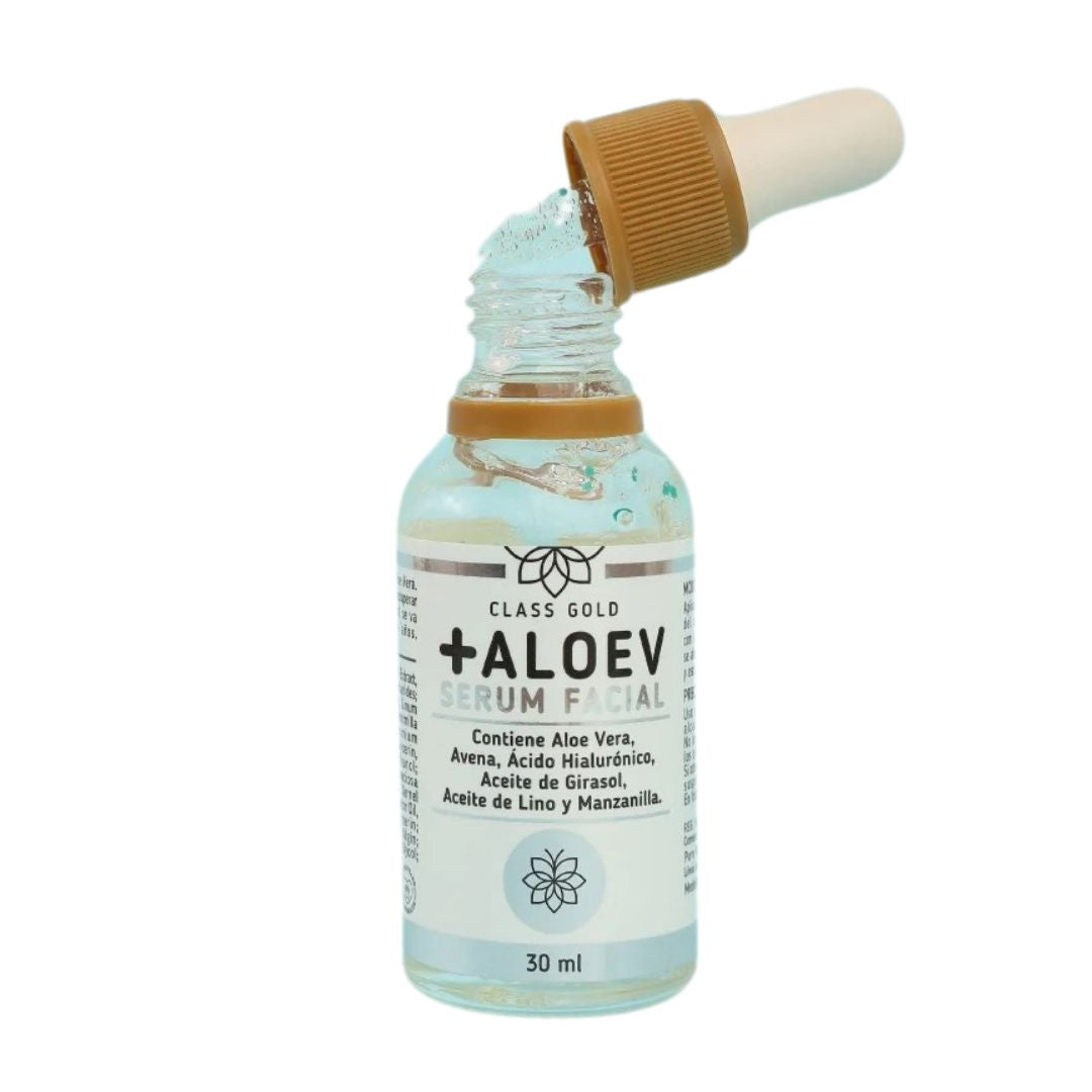 Serum Facial + Aloev Class Gold 30 Ml