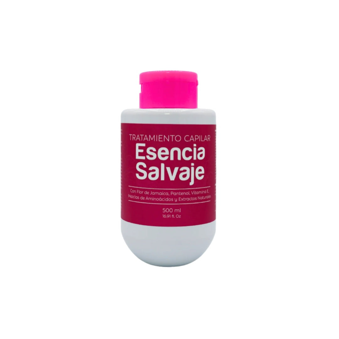Tratamiento Esencia Salvaje con Flor de Jamaica 500 Ml Fruto Salvaje