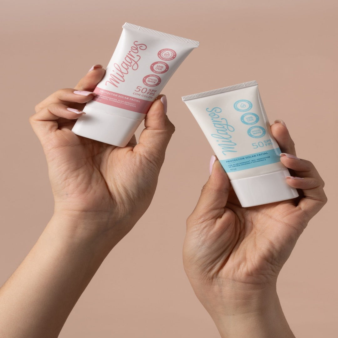 Protector solar Con Color Milagros 40 Ml