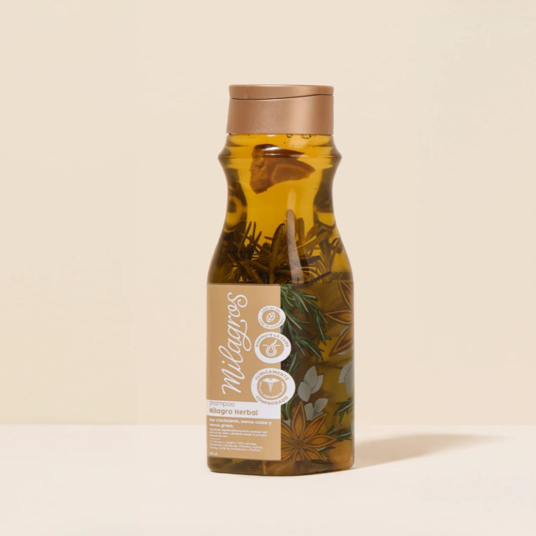 Shampoo Milagro Herbal de Romero Milagros 500 Ml