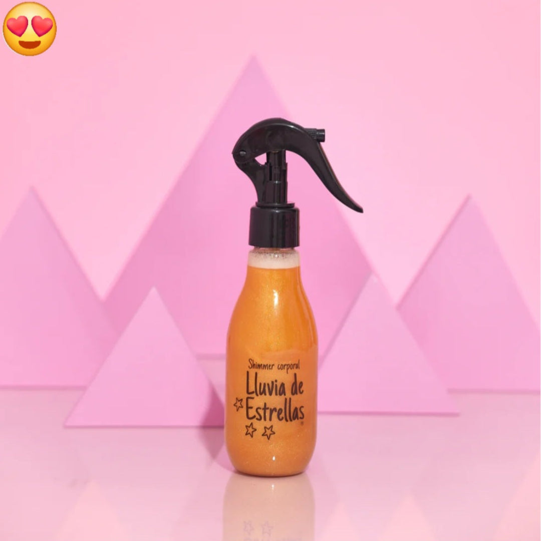 Shimmer Corporal Dorado 160 Ml Lluvia de Estrellas