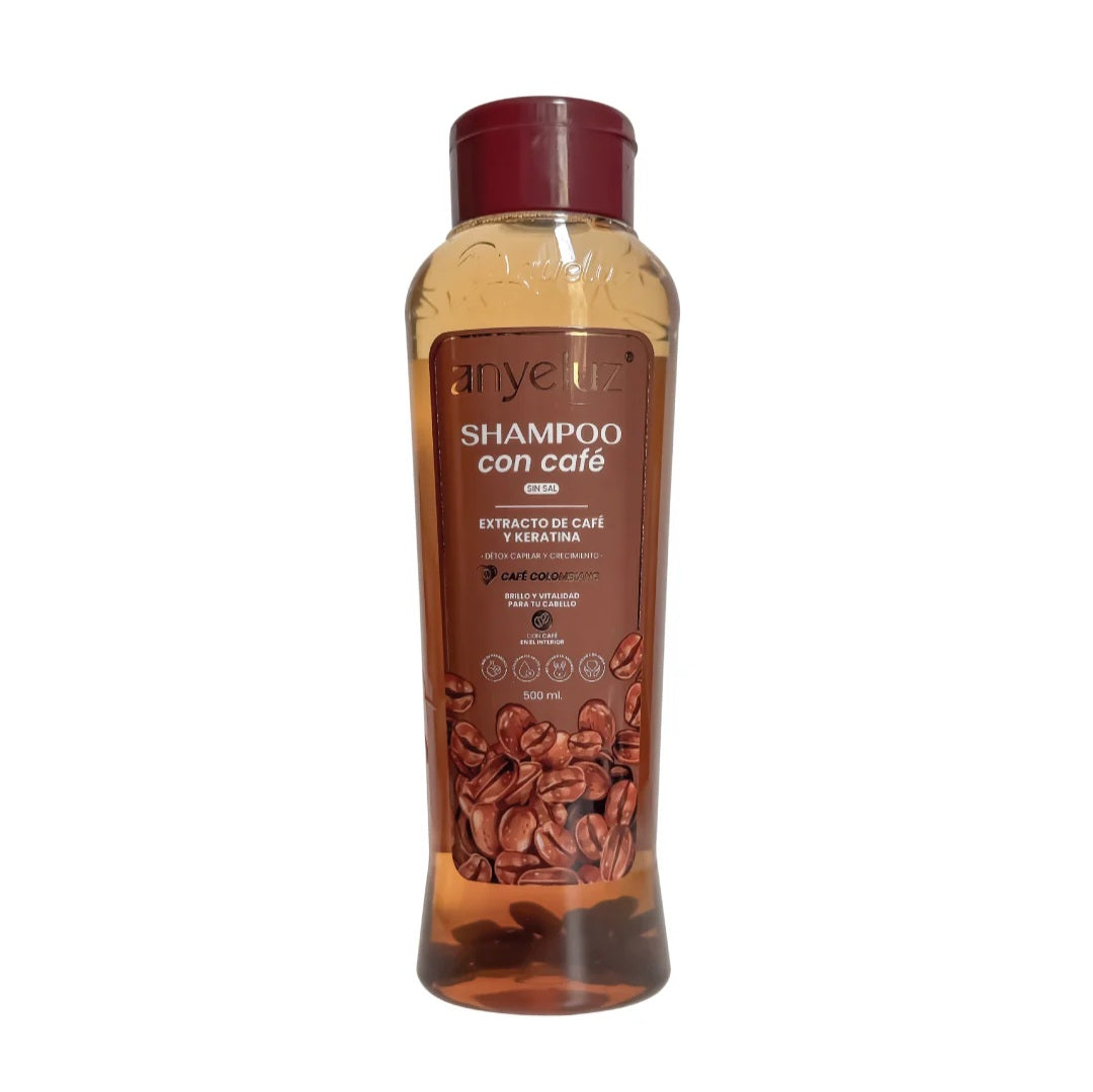Shampoo con Café Anyeluz 500 Ml