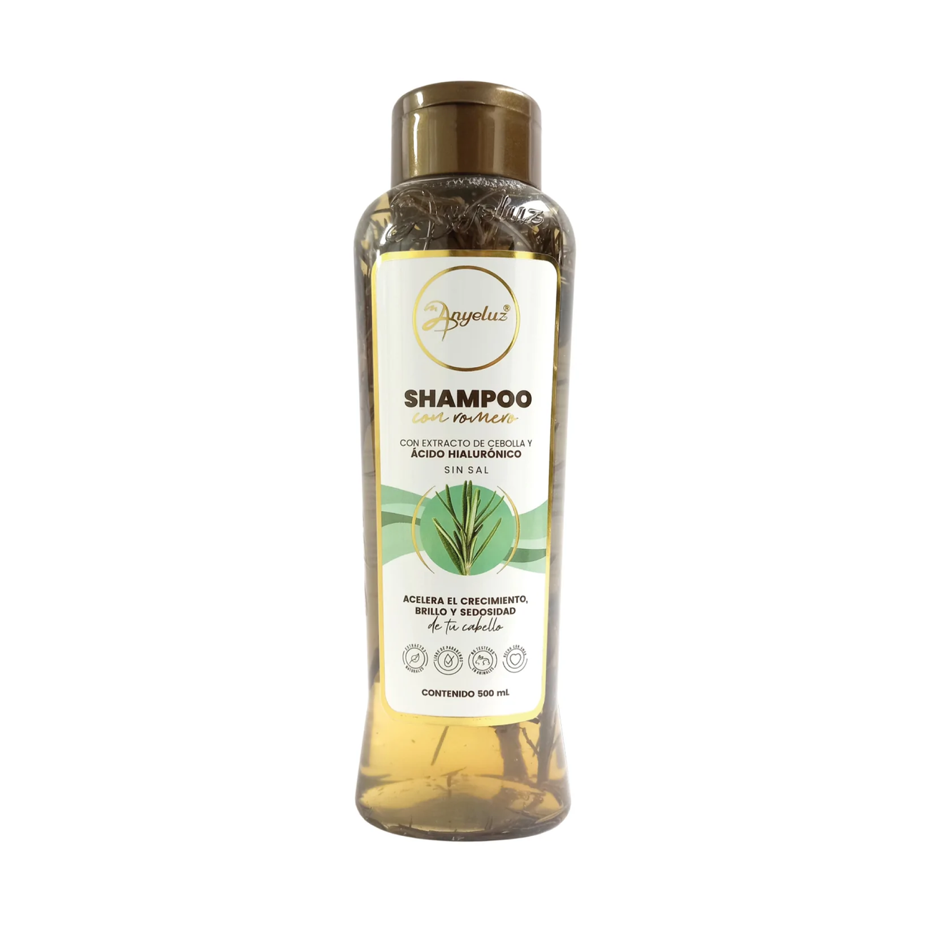 Shampoo con Romero Anyeluz 500Ml
