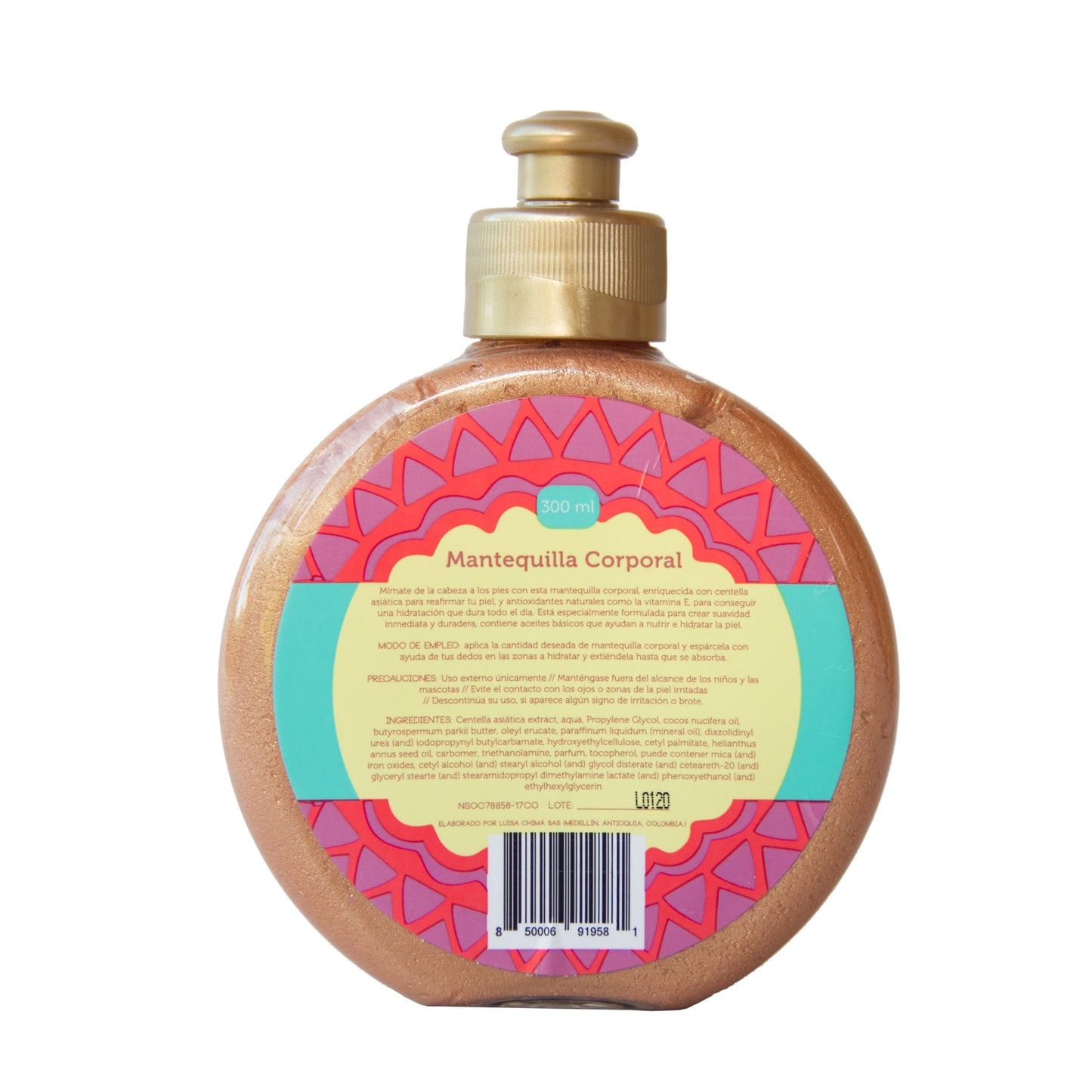 Mantequilla corporal D’luchi 300 ml