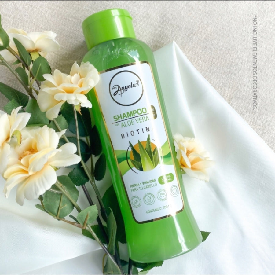 Shampoo de aloe vera Anyeluz 500 ml