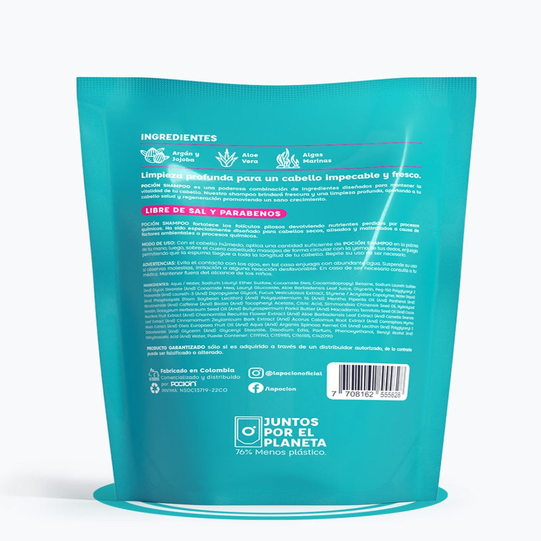 Shampoo Refill La Pocion 440 Ml