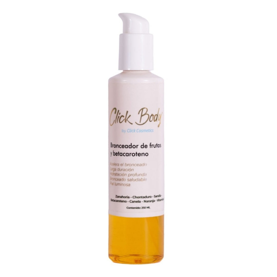 Bronceador de Betacaroteno y Frutas 250 Ml Click