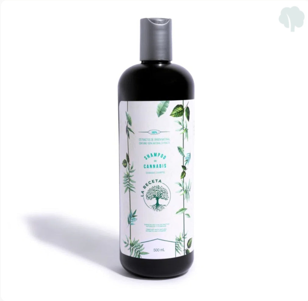 Shampoo de Argan para Cabello Seco La Receta 500 Ml