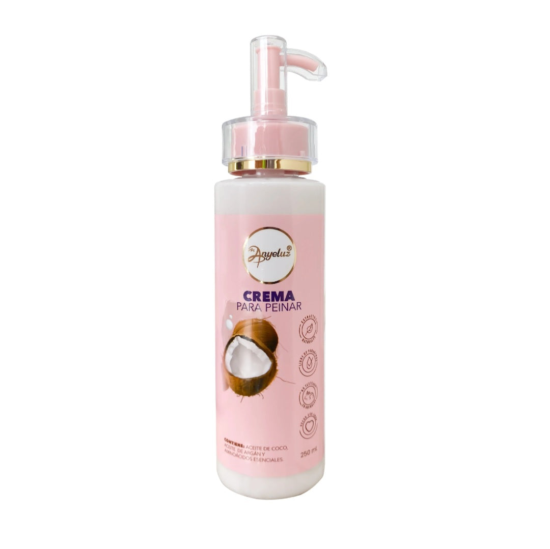 Crema para peinar de coco Anyeluz 250 ml