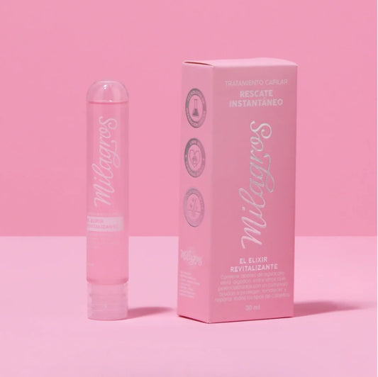 Tratamiento Capilar Rescate Instantáneo - "El Elixir Revitalizante" 30 Ml Milagros