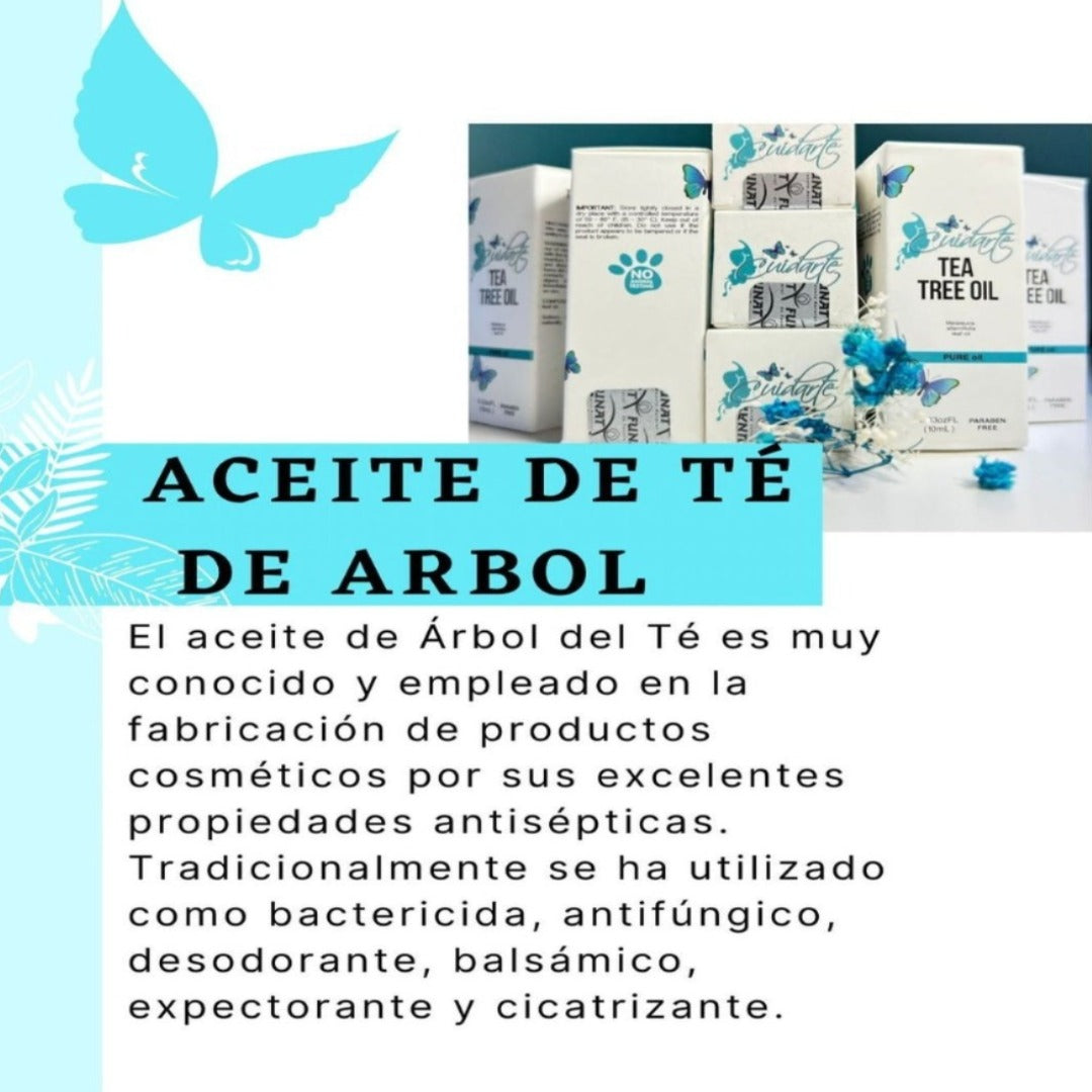 Aceite de te de arbol 10 ML Cuidarte