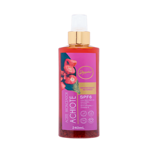 Aceite Bronceador de Achiote FPS 6 Anyeluz 240 ml