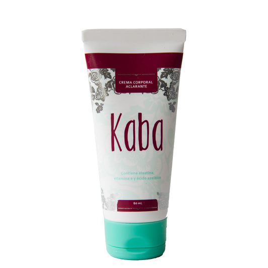 Crema corporal aclarante Kaba 60 ml