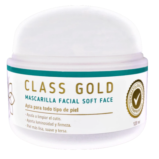 Mascarilla Facial Soft Face Class Gold 120 ml